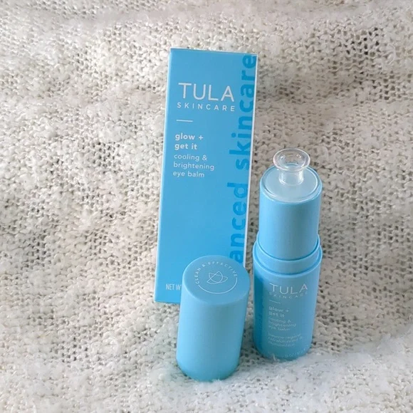 TULA Skincare glow + get it cooling & brightening eye balm, 10g/0.35oz - Picture 2 of 11